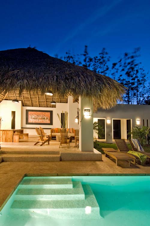 vue de la maison mod�le Tamarindo Costa Rica